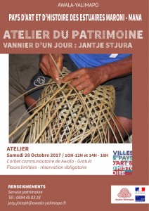 Atelier du patrimoine vannerie-Octobre 2017